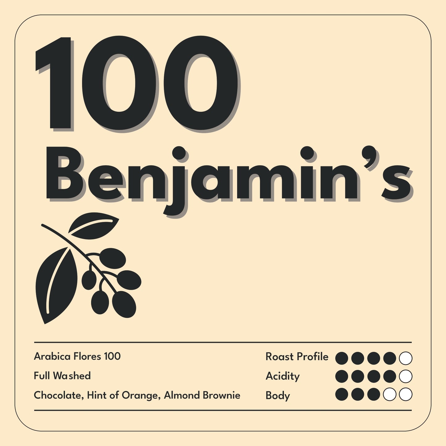 Benjamin's - Espresso Blend 200GR