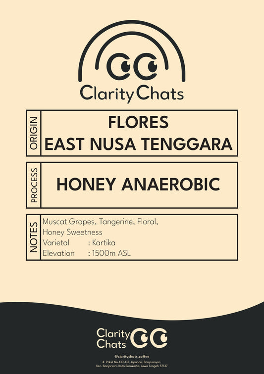 Flores - Honey Anaerobic - Green Bean Arabica 1KG