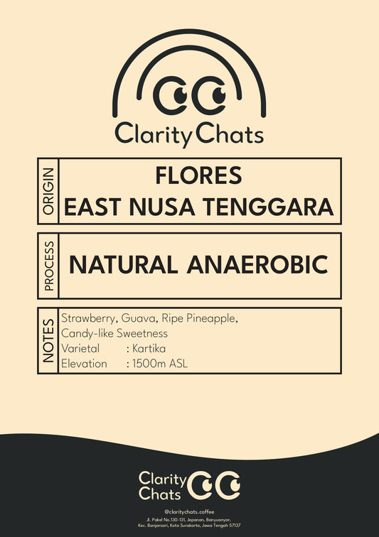 Flores - Natural Anaerobic - Green Bean Arabica 1KG