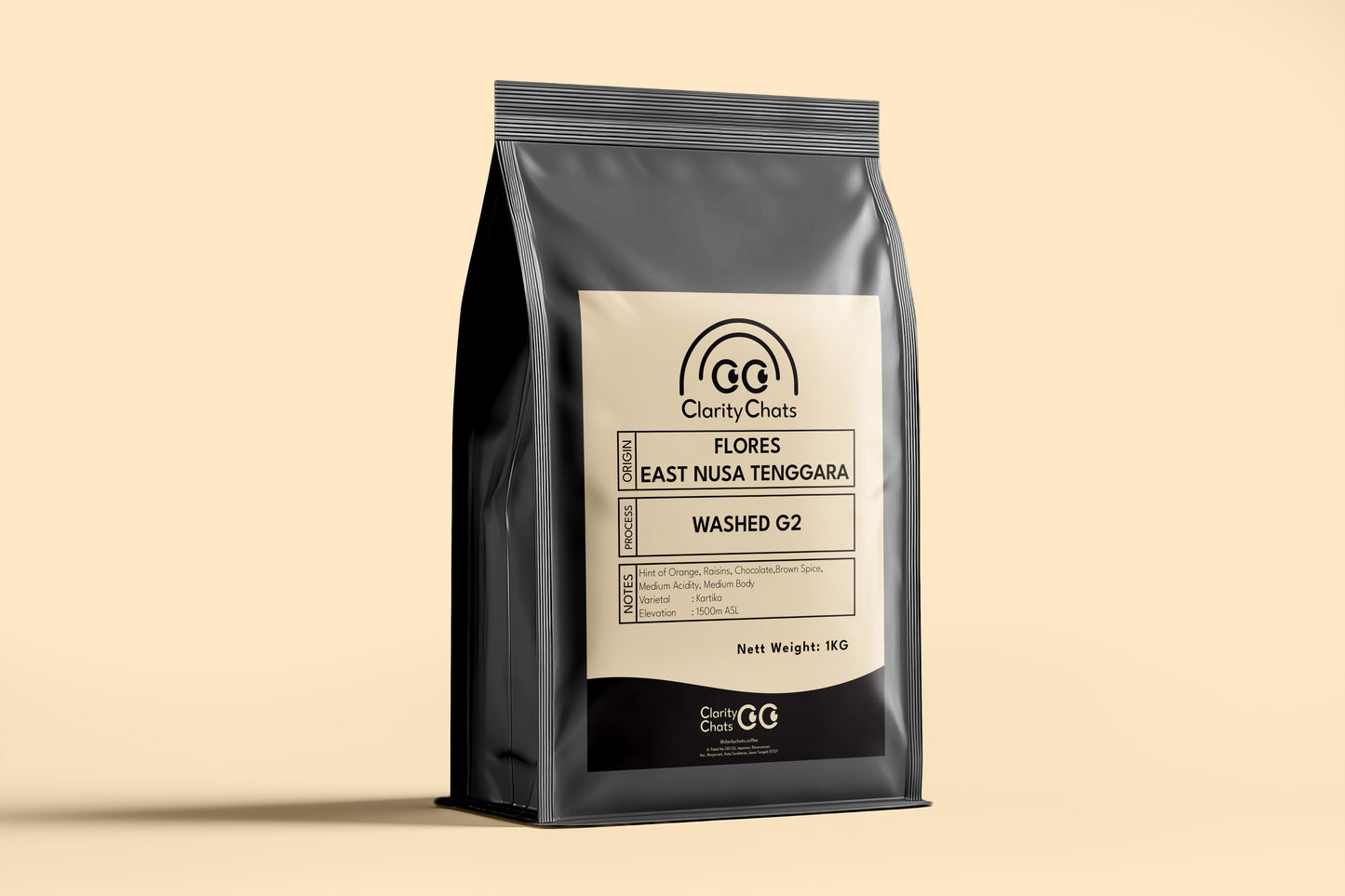 Flores G2 - Classic Washed - Green Bean Arabica 1KG