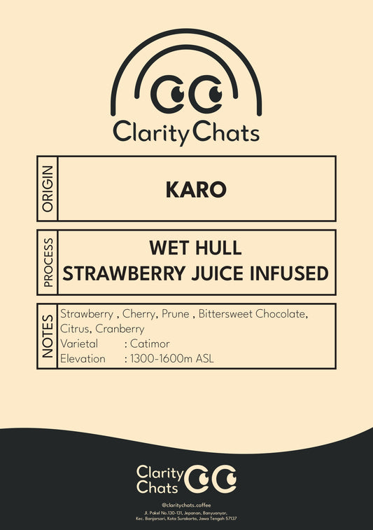 Karo - Strawberry Juice Infused - Green Bean Arabica 1KG