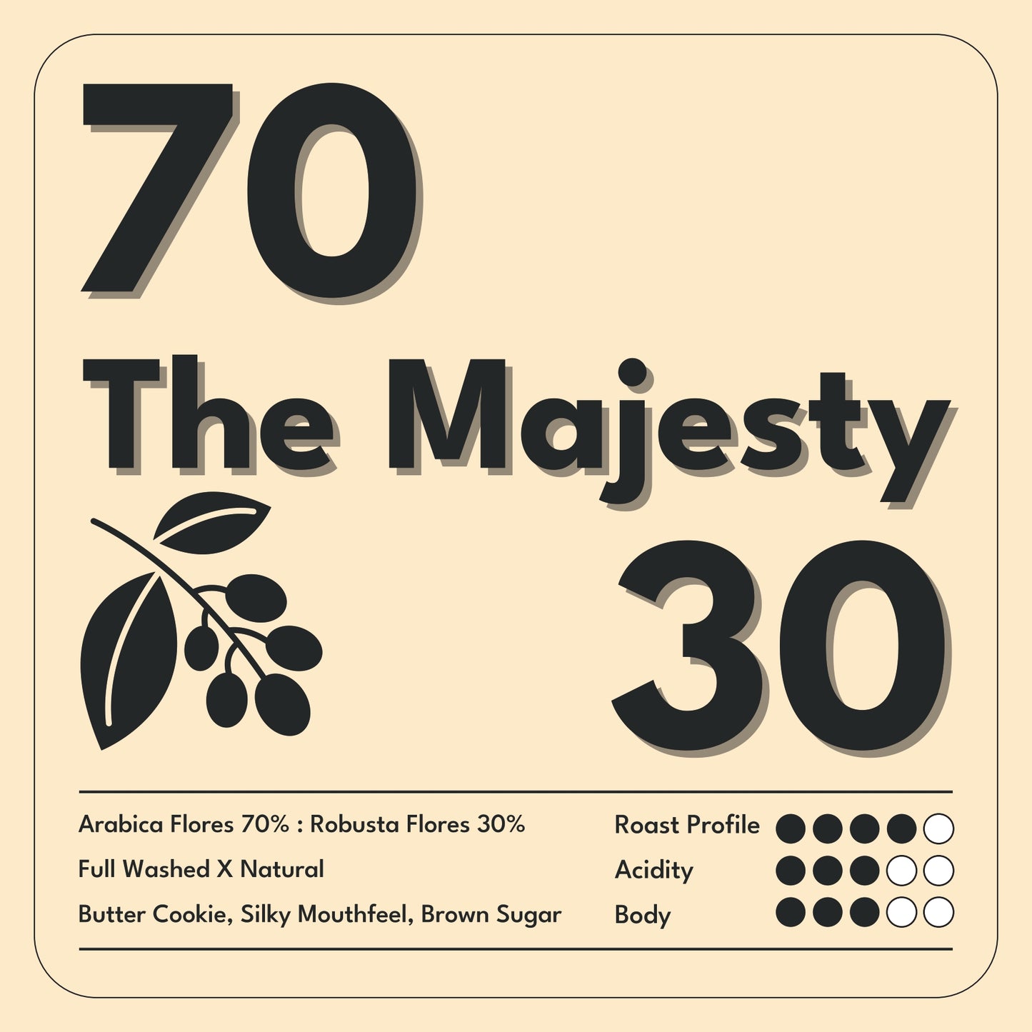 The Majesty - Espresso Blend 200GR
